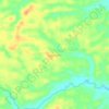 Desa Suka Maju topographic map, elevation, terrain