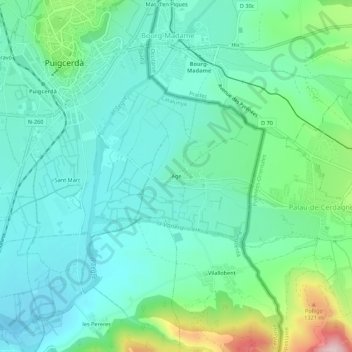 Age topographic map, elevation, terrain