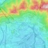 竹園聯合村 topographic map, elevation, terrain