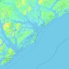 Harbor Island topographic map, elevation, terrain