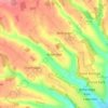 Asheridge topographic map, elevation, terrain