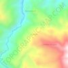 Kadidia topographic map, elevation, terrain