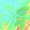 Uis topographic map, elevation, terrain