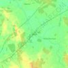 Mellilä topographic map, elevation, terrain