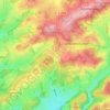 Graben topographic map, elevation, terrain