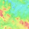Ruffiers topographic map, elevation, terrain