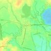 Debarawewa topographic map, elevation, terrain