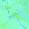 Abadan topographic map, elevation, terrain