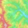 Villa Orsa topographic map, elevation, terrain
