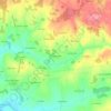 Le Masjoubert topographic map, elevation, terrain
