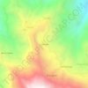 La Pampa topographic map, elevation, terrain