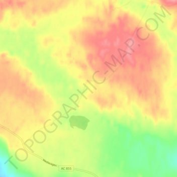 Stöverfors topographic map, elevation, terrain