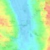 Borre topographic map, elevation, terrain