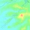 Telaga Langsat topographic map, elevation, terrain