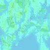 Dominion topographic map, elevation, terrain