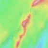 Cerros de Bocagrande topographic map, elevation, terrain