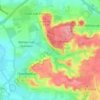 Little Norton topographic map, elevation, terrain