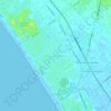 Marina di Pietrasanta topographic map, elevation, terrain