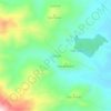 Toianas topographic map, elevation, terrain