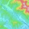 臭泥坑 topographic map, elevation, terrain