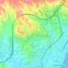 Campo-Mijas topographic map, elevation, terrain