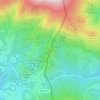 Peral de Bera topographic map, elevation, terrain