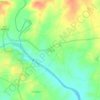 By Pass topographic map, elevation, terrain