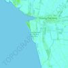 Kampung Nelayan Baru Tanjung Piandang topographic map, elevation, terrain