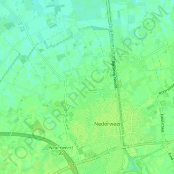 Strateris topographic map, elevation, terrain