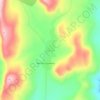 Botoku topographic map, elevation, terrain