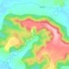 Aros topographic map, elevation, terrain