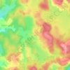 Celle topographic map, elevation, terrain