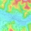 Eshiels topographic map, elevation, terrain