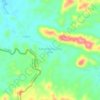 Kampung Kujang Sain topographic map, elevation, terrain