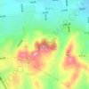 凤凰山 topographic map, elevation, terrain