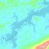 Paau topographic map, elevation, terrain