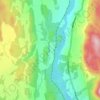 Burud topographic map, elevation, terrain