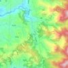 坪林 topographic map, elevation, terrain