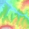 Pousko topographic map, elevation, terrain