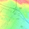 花马池镇 topographic map, elevation, terrain