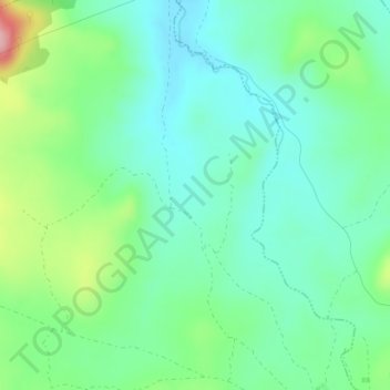 Viñas de Abajo topographic map, elevation, terrain