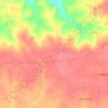 Tosas topographic map, elevation, terrain