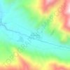 Termas del Flaco topographic map, elevation, terrain