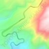 El Cebadal topographic map, elevation, terrain