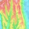 Domaine de l'Étoile topographic map, elevation, terrain