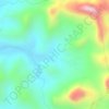 Córrego do Bom Sucesso topographic map, elevation, terrain