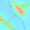 Mahyar topographic map, elevation, terrain