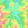 La Matosa topographic map, elevation, terrain