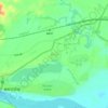 曼浓岱 topographic map, elevation, terrain