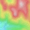 Dreitannenriegel topographic map, elevation, terrain
